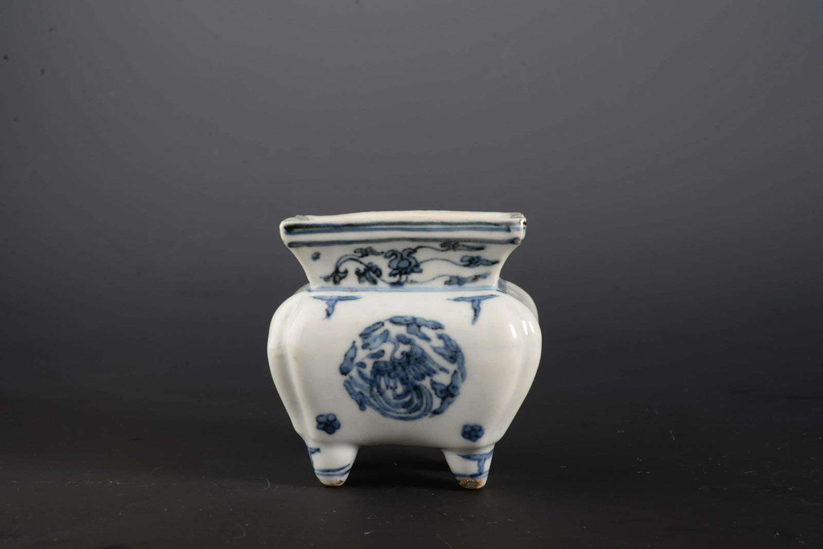 Blue and White Phoenix Incense Burner (1 of 6)