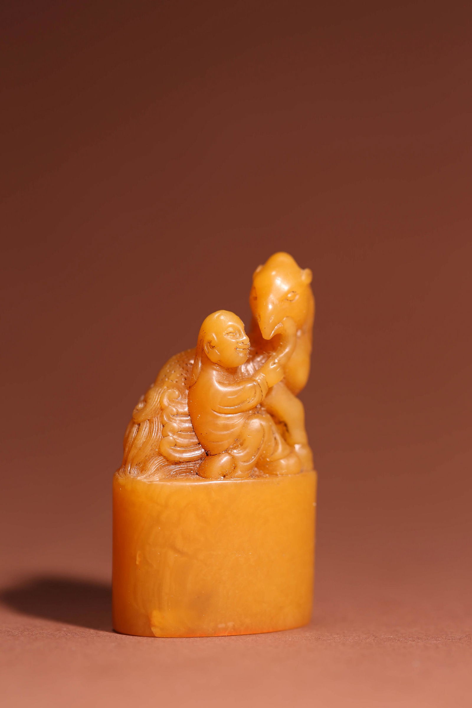 Tianhuang Stone Figure Phoenix Seal (1 of 6)