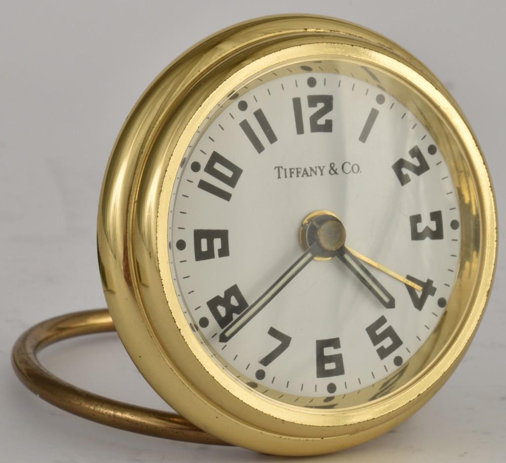 A Tiffany and Co. Travel Alarm Clock (1 of 3)