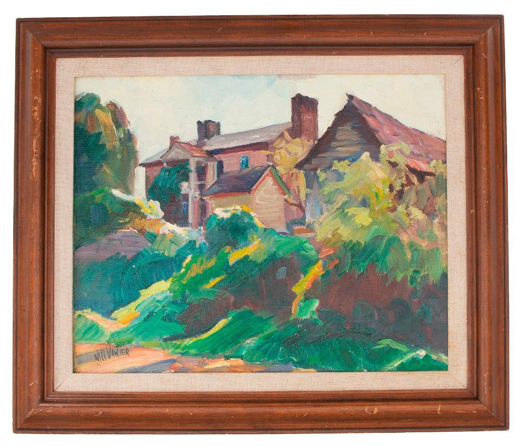 An Oil on Canvas Landscape by Will Vawter (American, (1 of 4)
