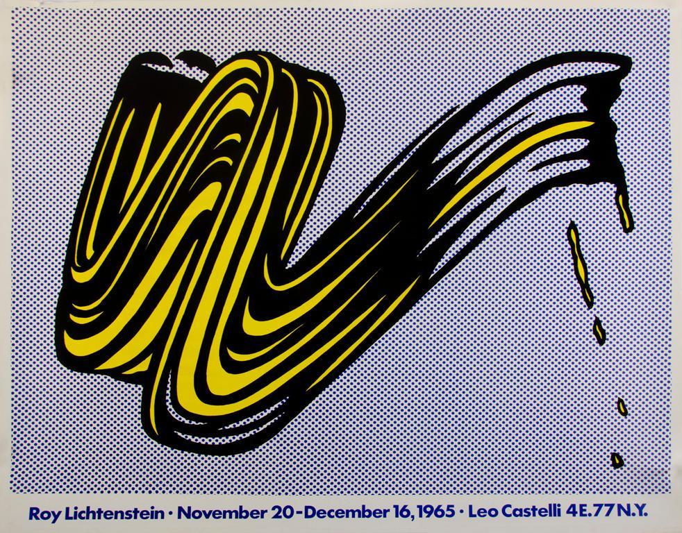Roy Lichtenstein (American, 1923-1997) Brush Stroke (1 of 1)