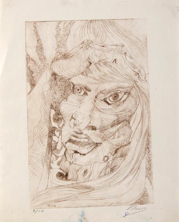 Mary Spencer Nay (American, 1913-1993) Etching on Paper (1 of 2)