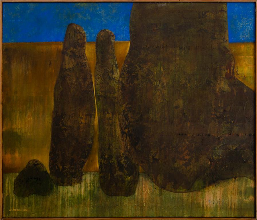 Walter Stomps Jr. (Kentucky, 1929-2020) Acrylic (1 of 2)