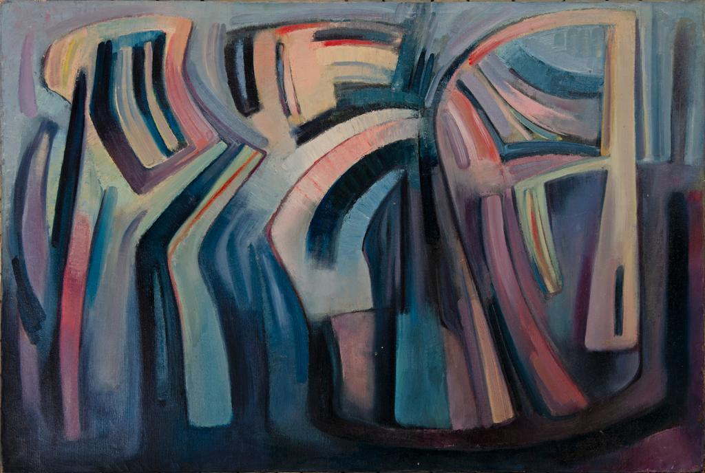 Walter Stomps Jr. (Kentucky, 1929-2020) Acrylic (1 of 2)