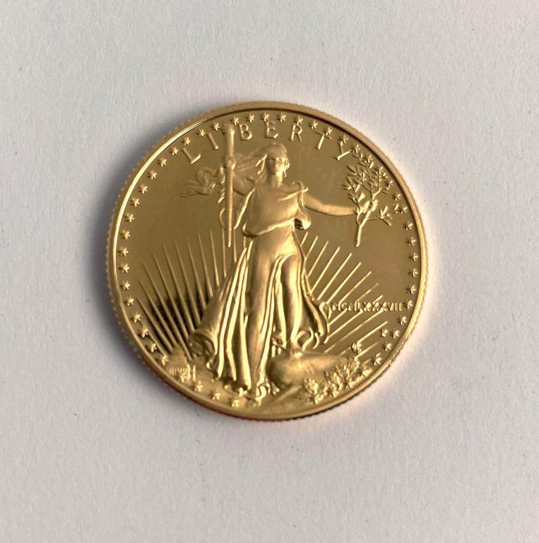Half Ounce Fine Gold Liberty Coin (1 of 2)