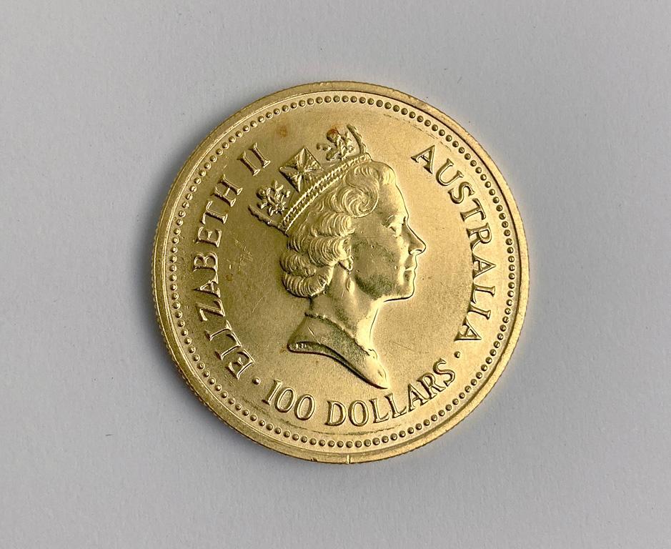 One Ounce Fine Gold Australian Coin (1 of 2)
