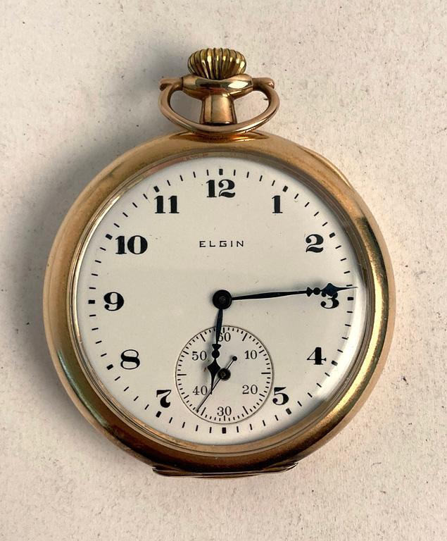 An Elgin 15 Jewel Pocket Watch (1 of 2)
