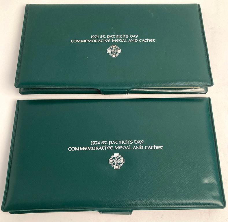 Two 1974 St Patrick's Day Silver Coins (1 of 2)