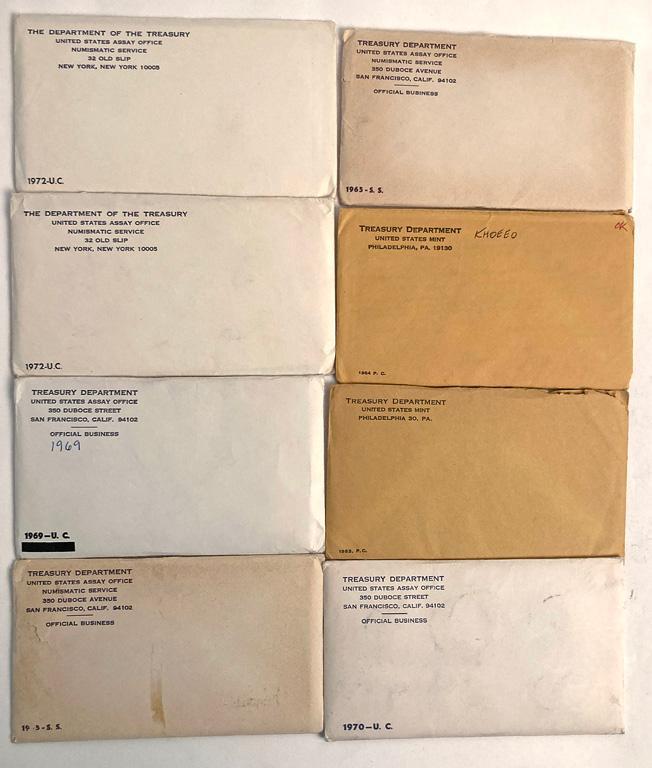 A Grouping of Treasury Department Mint Coins (1 of 3)