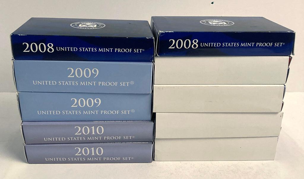 Grouping of U.S. Mint Proof Set Coins (1 of 4)