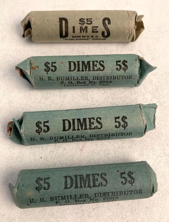 A Grouping of Roosevelt Silver Dimes (1 of 2)