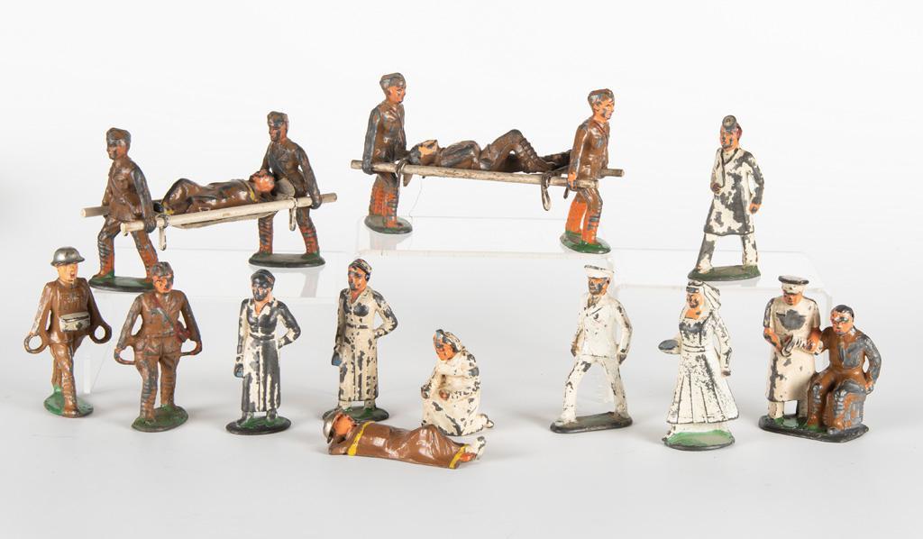 US WWI Army & Medical Lead Toy Soldiers (1 of 4)