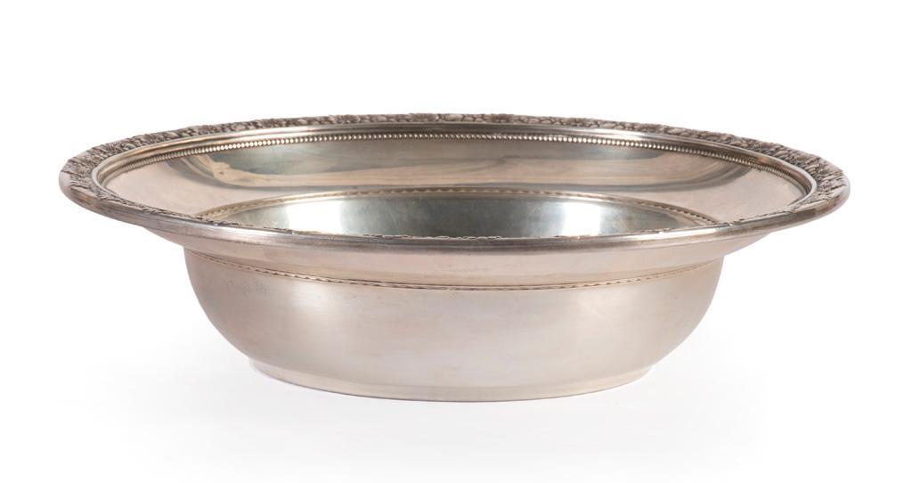 A Reed and Barton Sterling Silver Repousse Bowl (1 of 3)