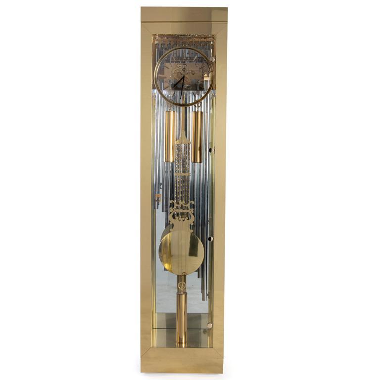 A Howard Miller Brass Case Clock (1 of 5)