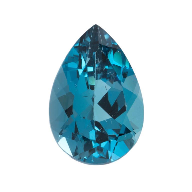 A Loose London Blue Topaz Stone (1 of 2)