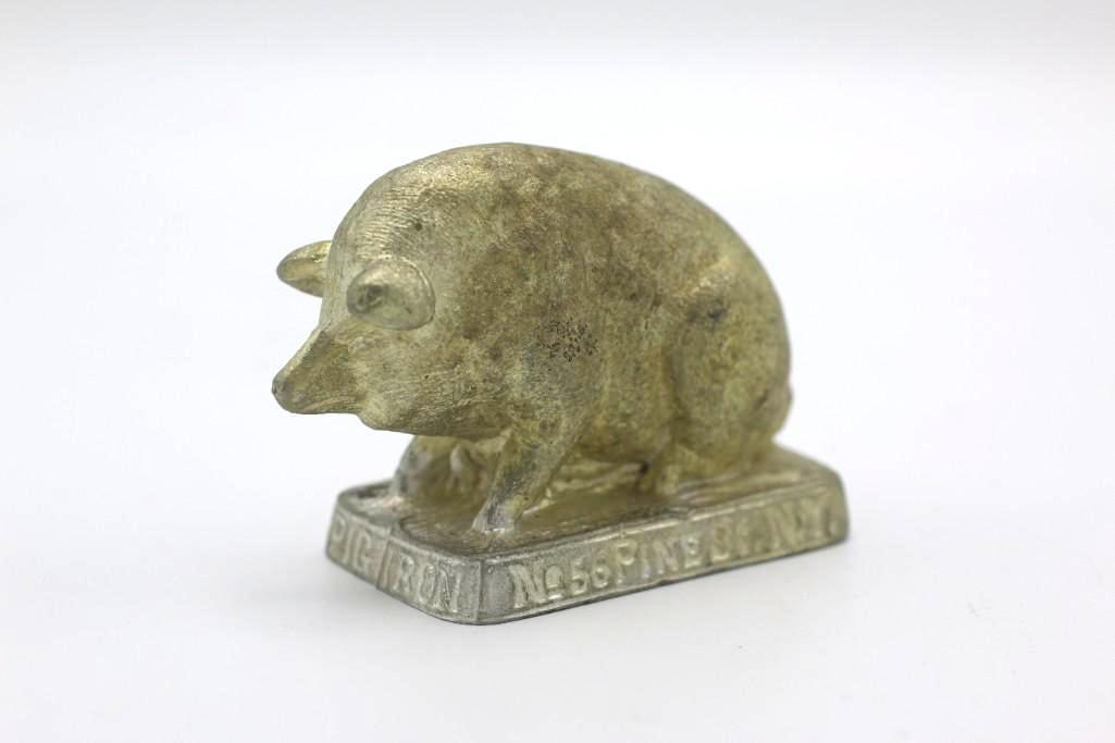 Pig Iron Paperweight H.W. Adams No. 56 (1 of 4)