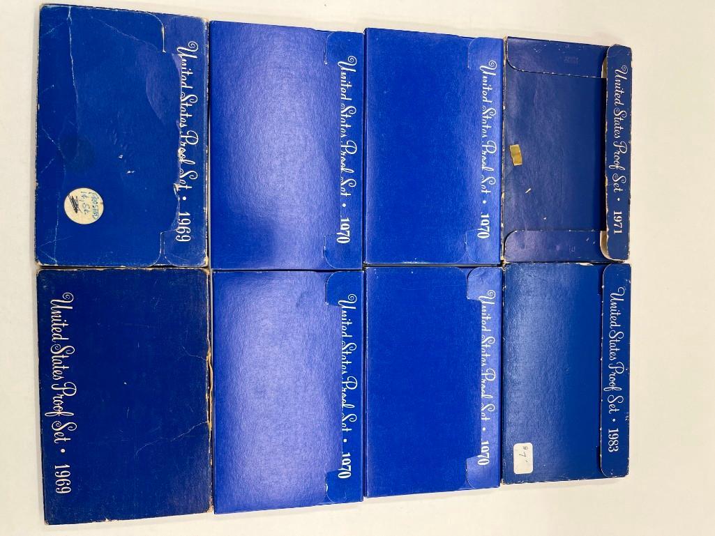 A Group of U.S. Proof Set Coins (1 of 7)