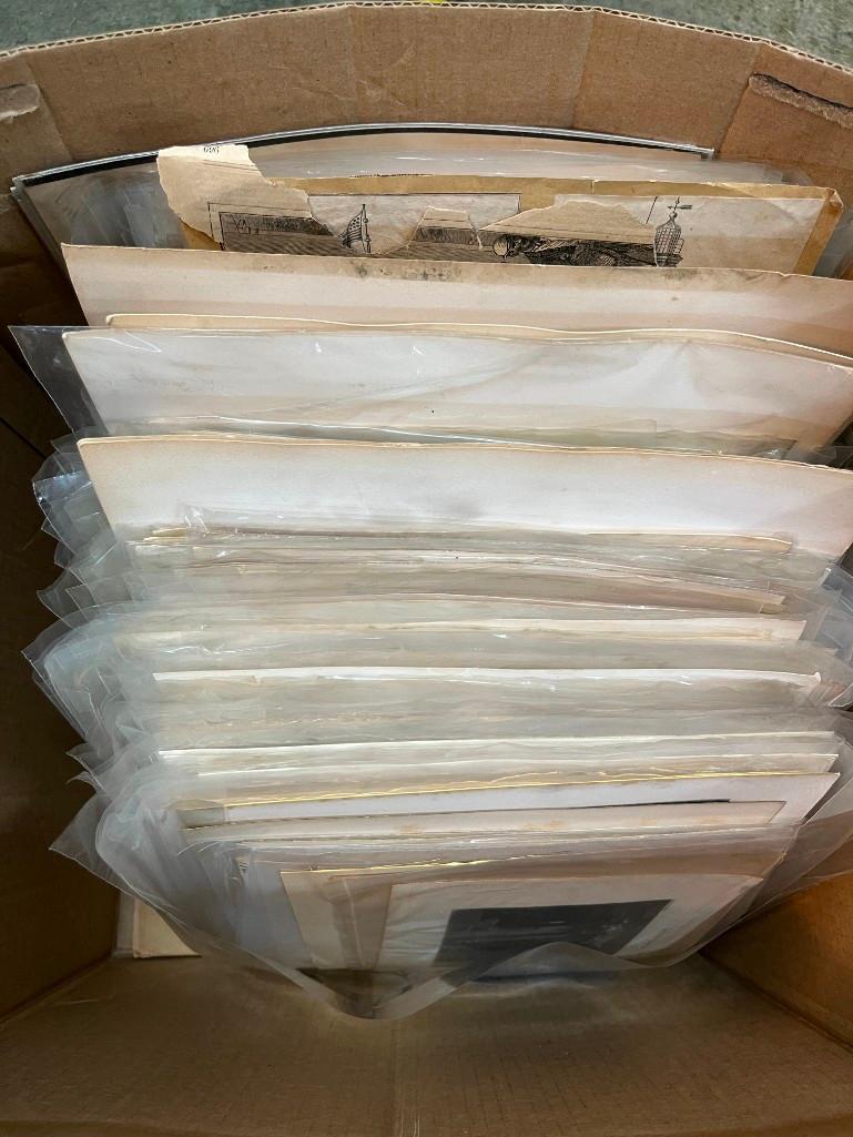 A Large Lot of 19th Century Lithographs (1 of 20)