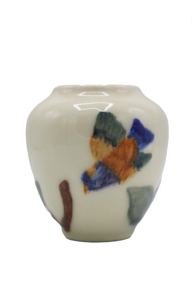 A Rookwood Pottery Small Botanical Painted Vase (1 of 3)
