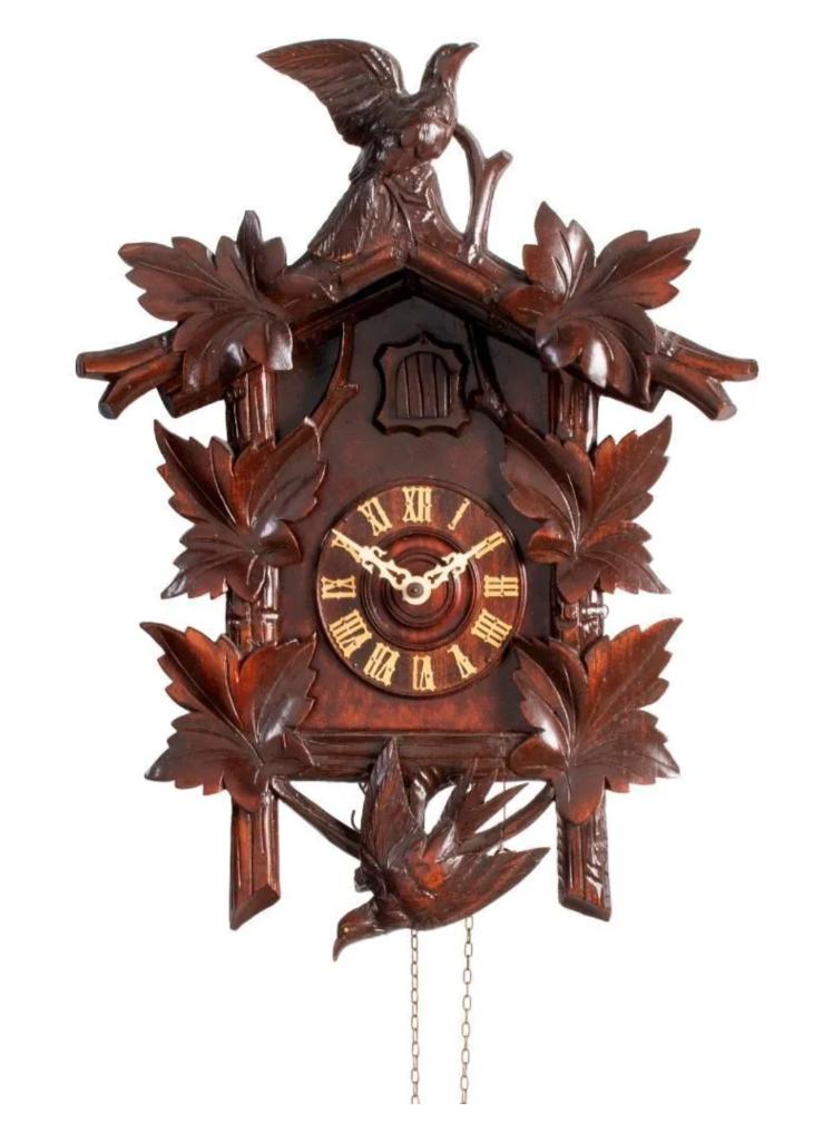 A Carved Black Forest Cuckoo Clock (1 of 1)