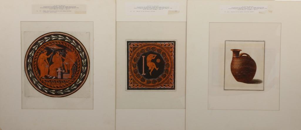 Sir William Hamilton Original Etruscan, Greek, and Roman Antiquities Etchings (1 of 4)