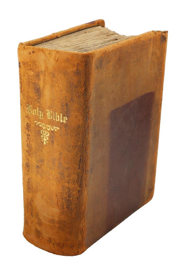 A 17th Century Bonham Norton Bible with Original Engravings, Songs, and Art: Continental, 17th century. A special example of a Renaissance era bible. Filled with notes, names of loved ones, and even pleasant doodles. Includes the Book of Psalms, Old and New Testaments, and man