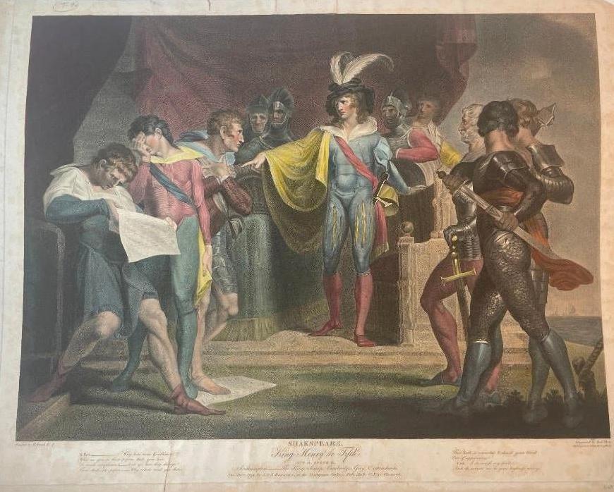 Shakespeare's King Henry the Fifth Act II Scene II, Henry Fuseli (Swiss, 1741-1845) (1 of 5)