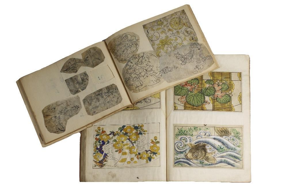 Two Japanese Edo Period Illustrated Notebooks (1 of 13)