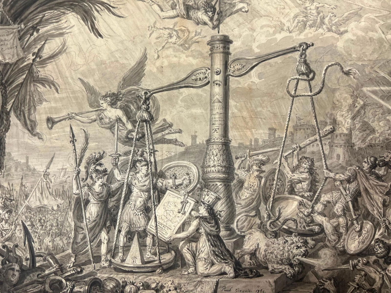 Paul Grégoire (French, b.1781) Illustration, c.1825 (1 of 3)