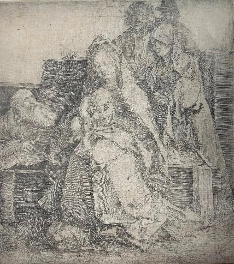 'The Holy Family' after Albrecht Durer (German, 1471-1538) (1 of 3)
