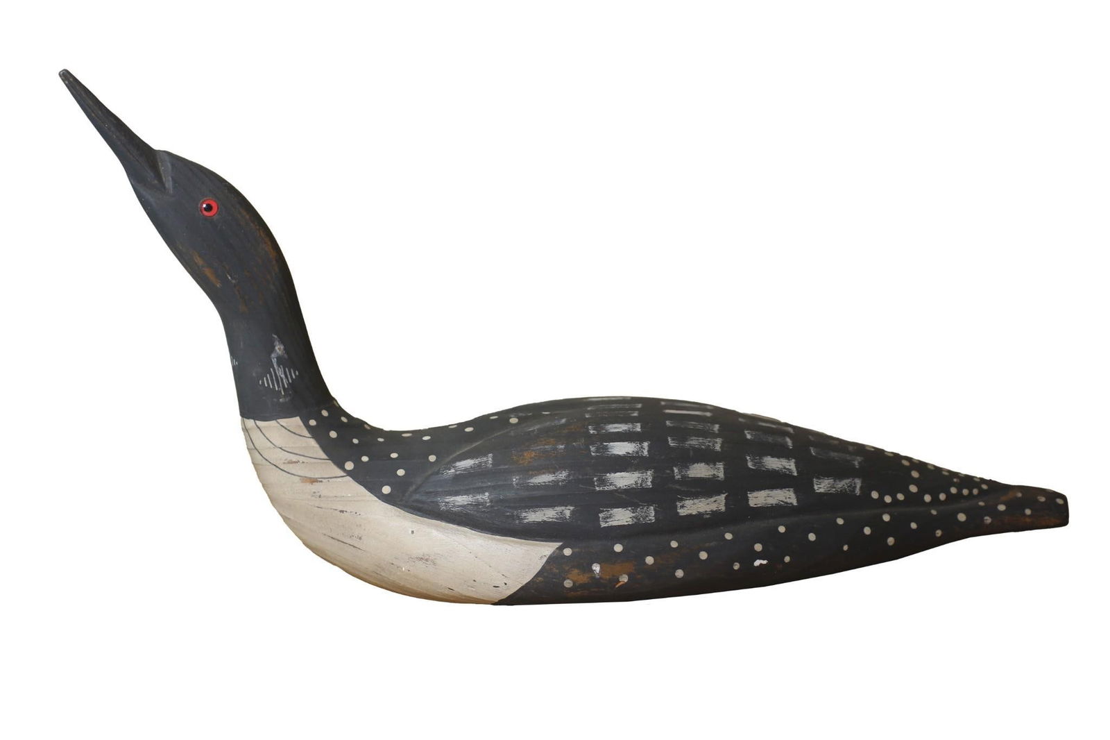 Gaurdian Loon Decoy Carving (1 of 4)