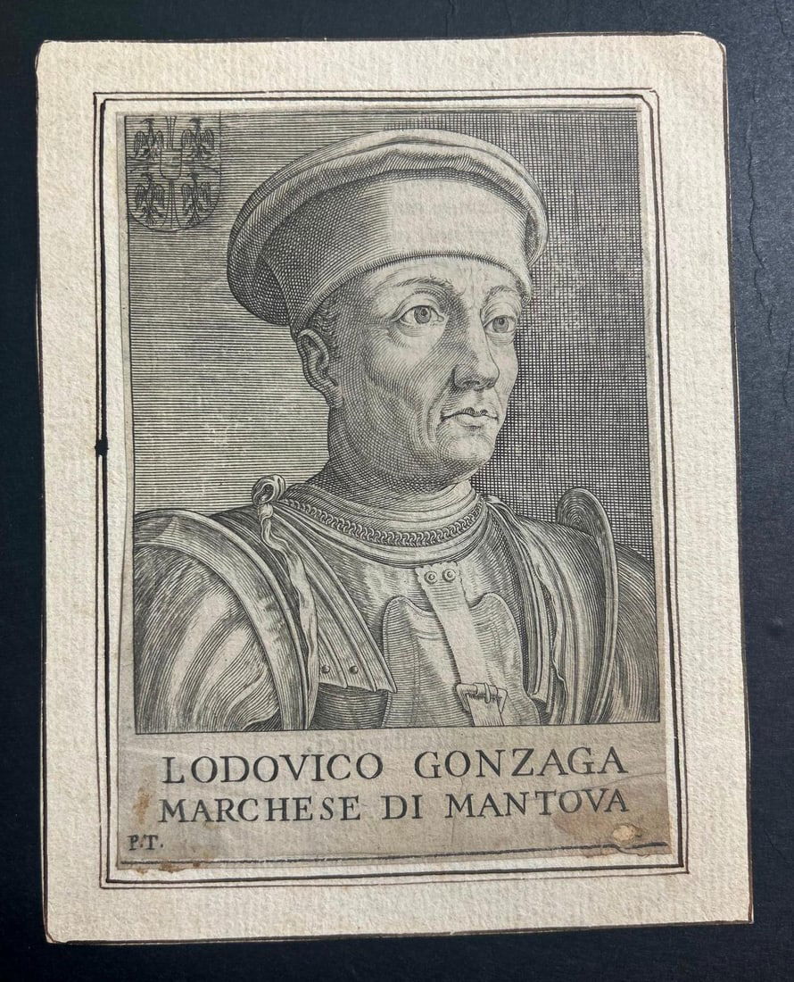 Ludovico Gonzaga Marchese di Mantova by Aliprando Caprioli, c. 1596 (1 of 2)