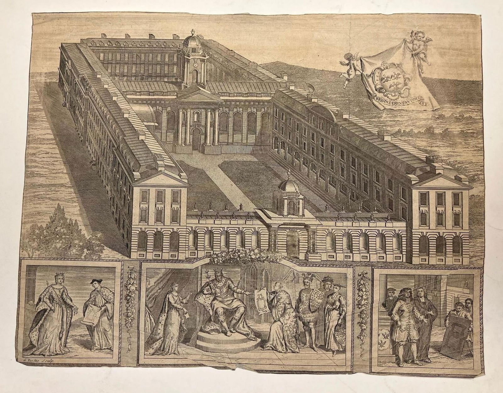 An Engraving by George Vertue (England, 1684-1756) (1 of 1)