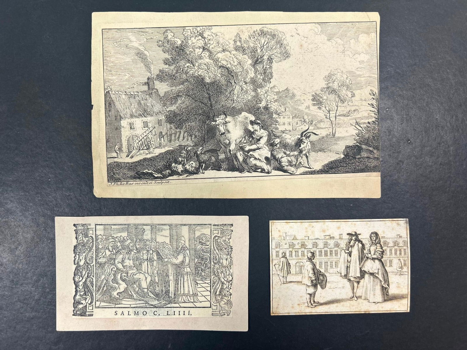 A Lot of Small Engravings, 17th/18th C. (1 of 4)