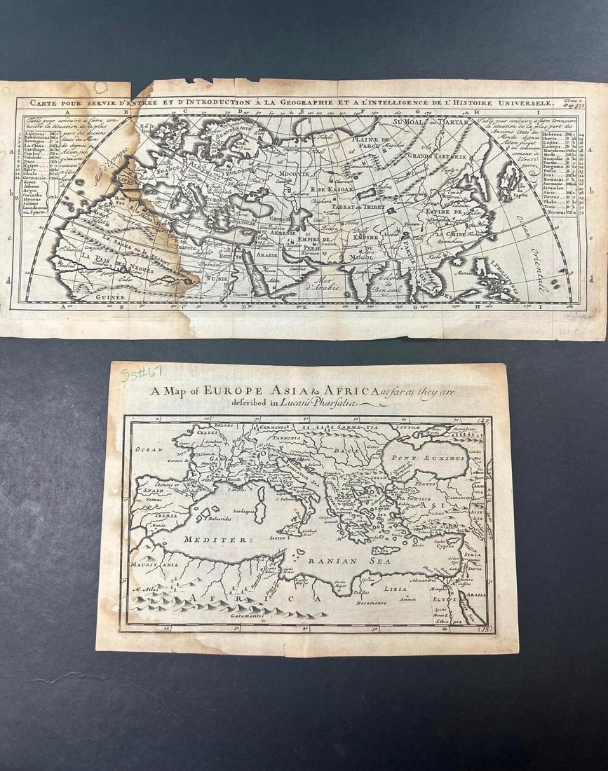 Three Antique Maps (1 of 2)