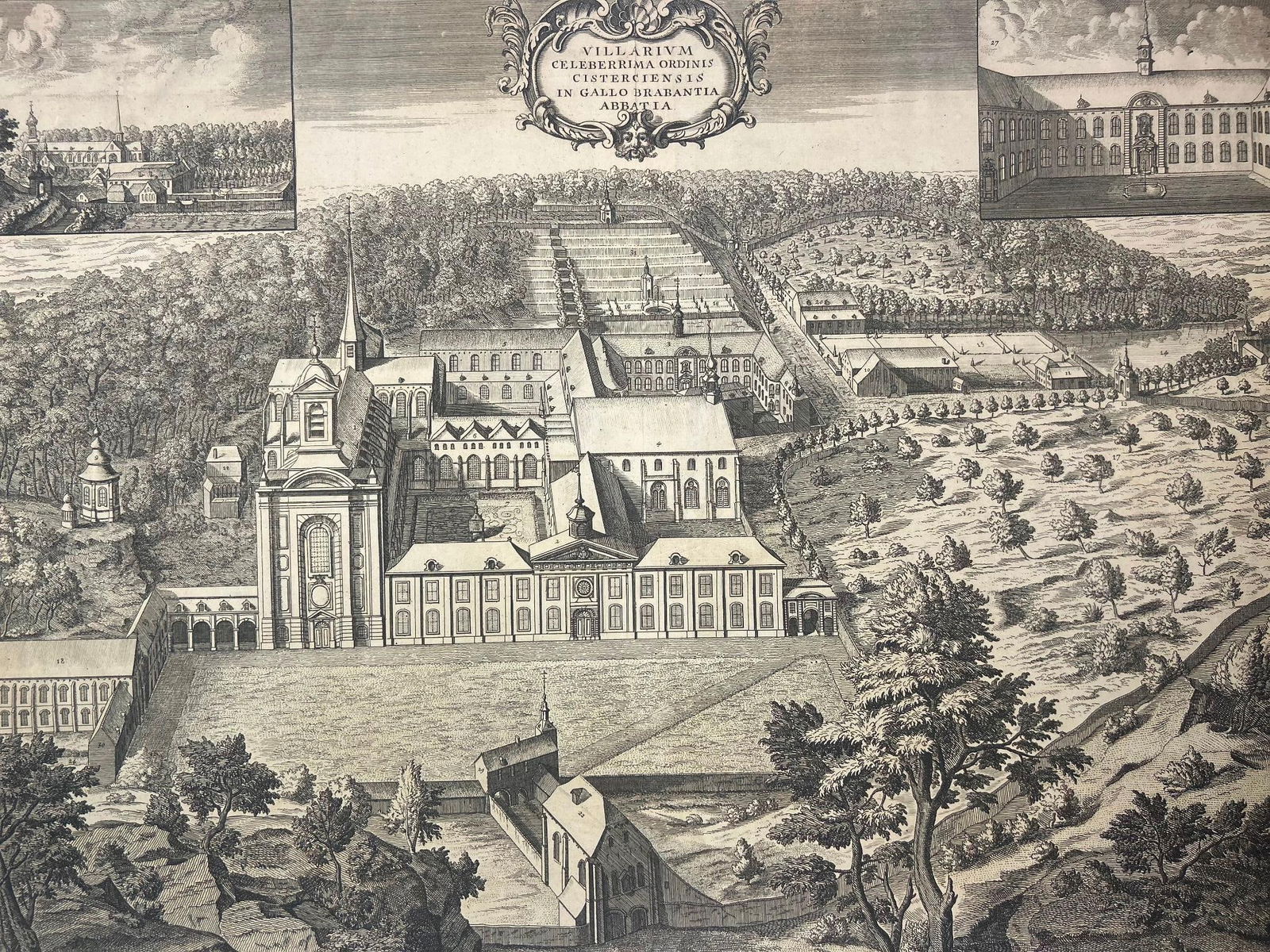 A Landscape Engraving after Jan Baptist Berterham (1 of 3)