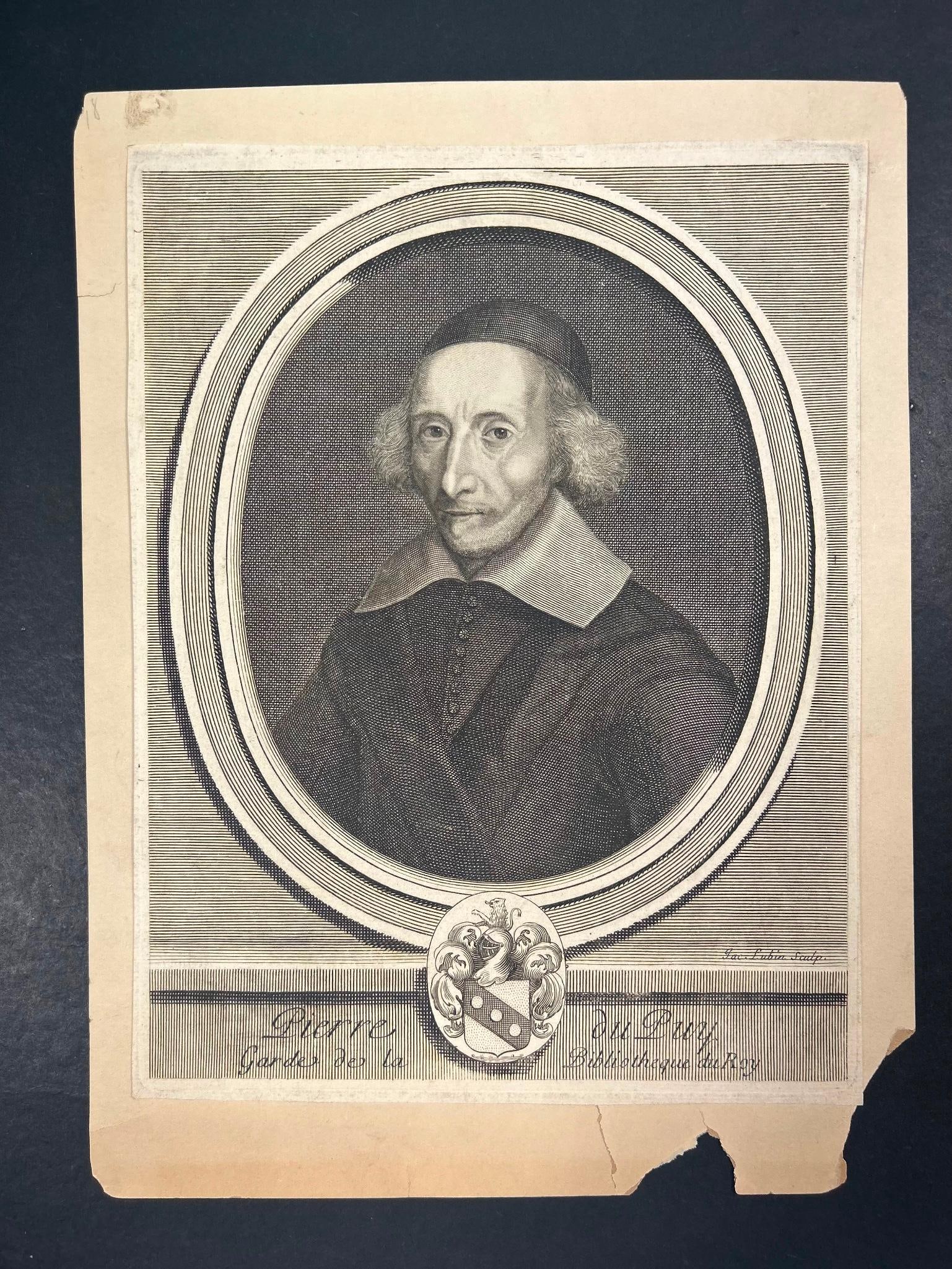 'Pierre Dupuy, Garde de la Bibliothèque du Roi' by  Jacques Lubin (1 of 2)