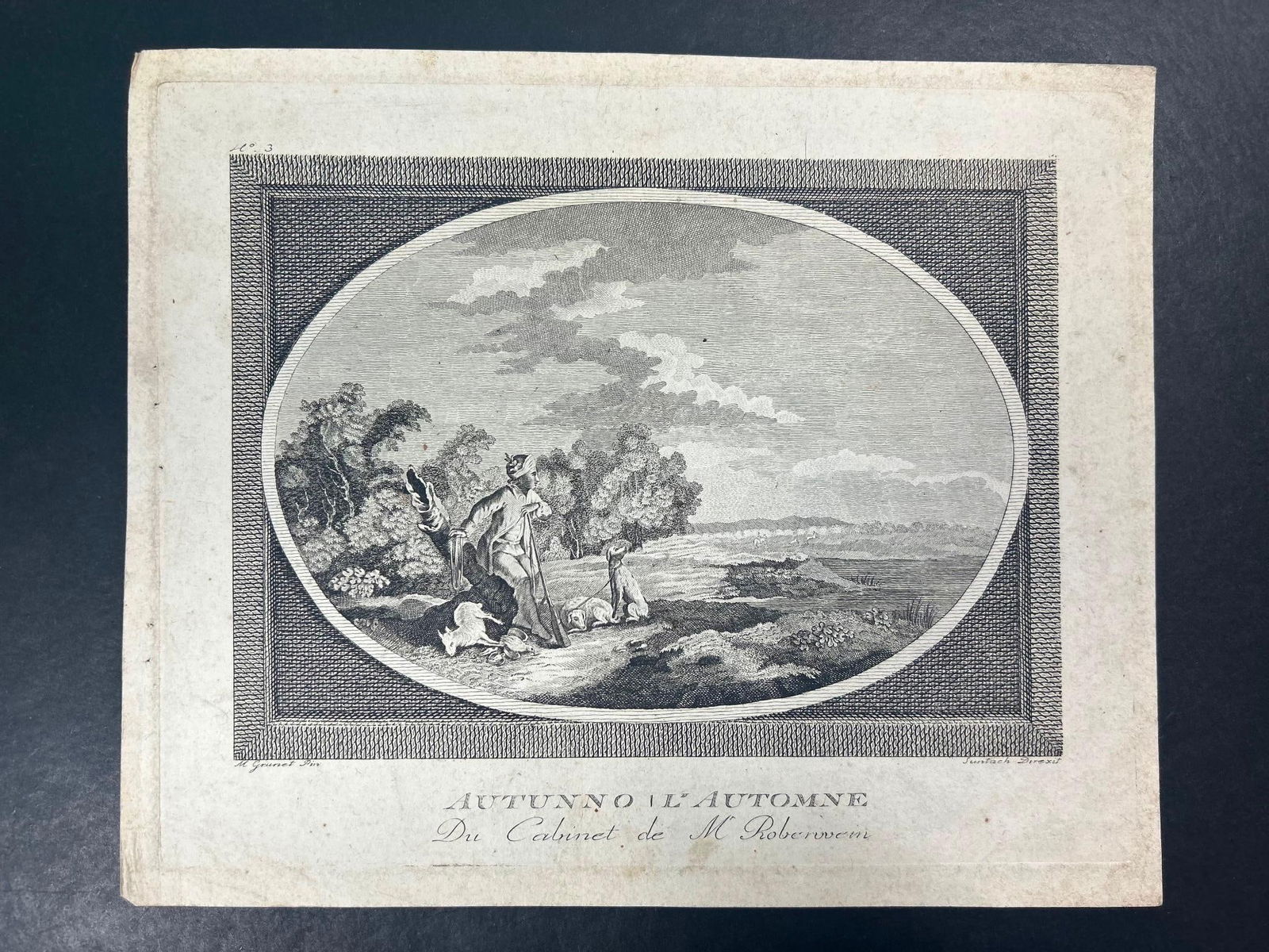 'Autunno D' Automne' by Antonio Suntach (1744-1828) (1 of 2)