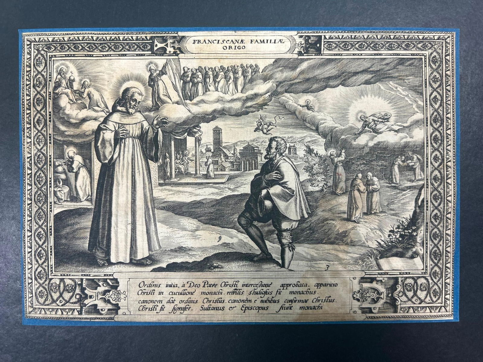 A Religious Etching by Philips Galle (1537-1612) (1 of 1)