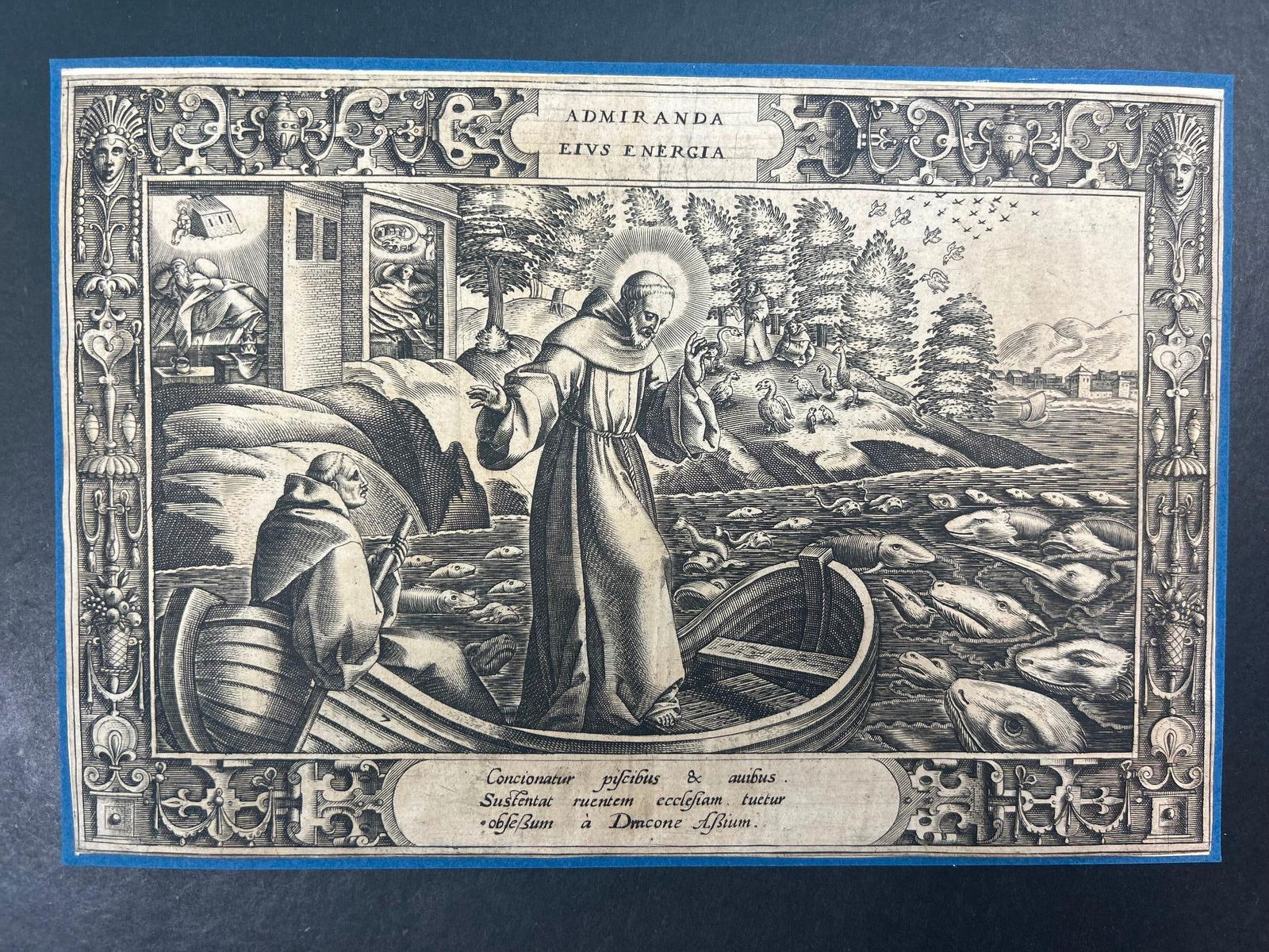 A Religious Etching by Philips Galle (1537-1612) (1 of 1)