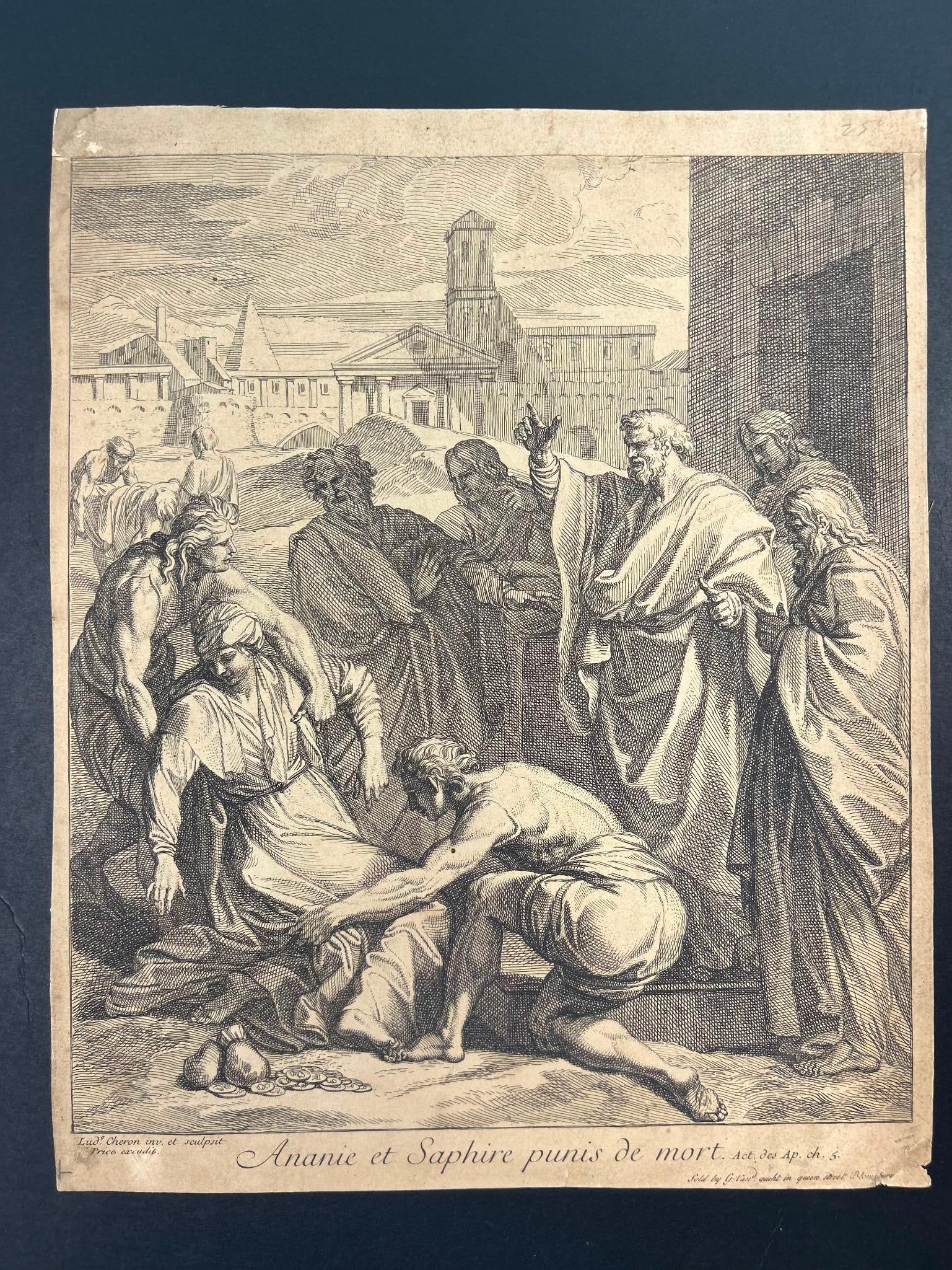 'The Death of Ananias' by Buffar (1 of 3)