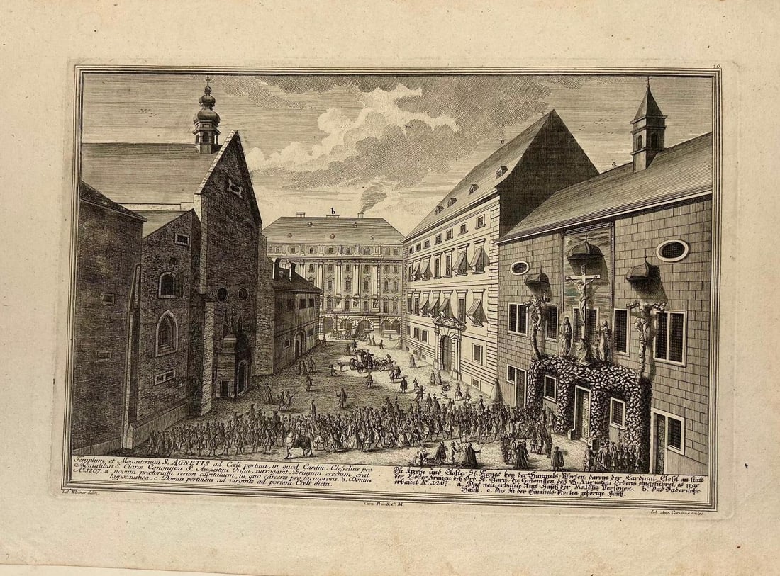 Engraving after Salomon Kleiner (German, 1700 - 1761) (1 of 2)