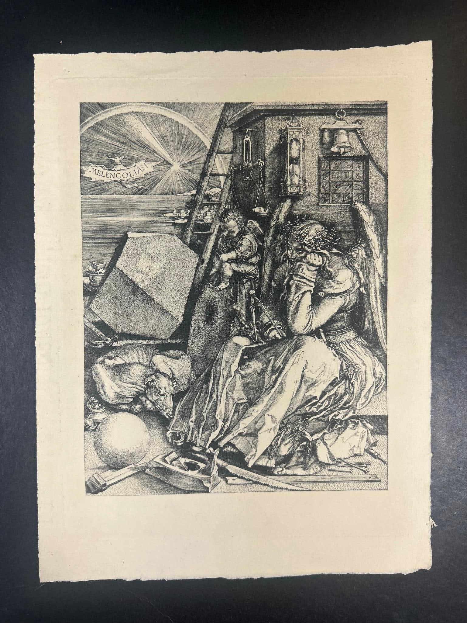 'Melancholia I' Master Engraving by Albrecht Durer (VGZ) (1 of 5)