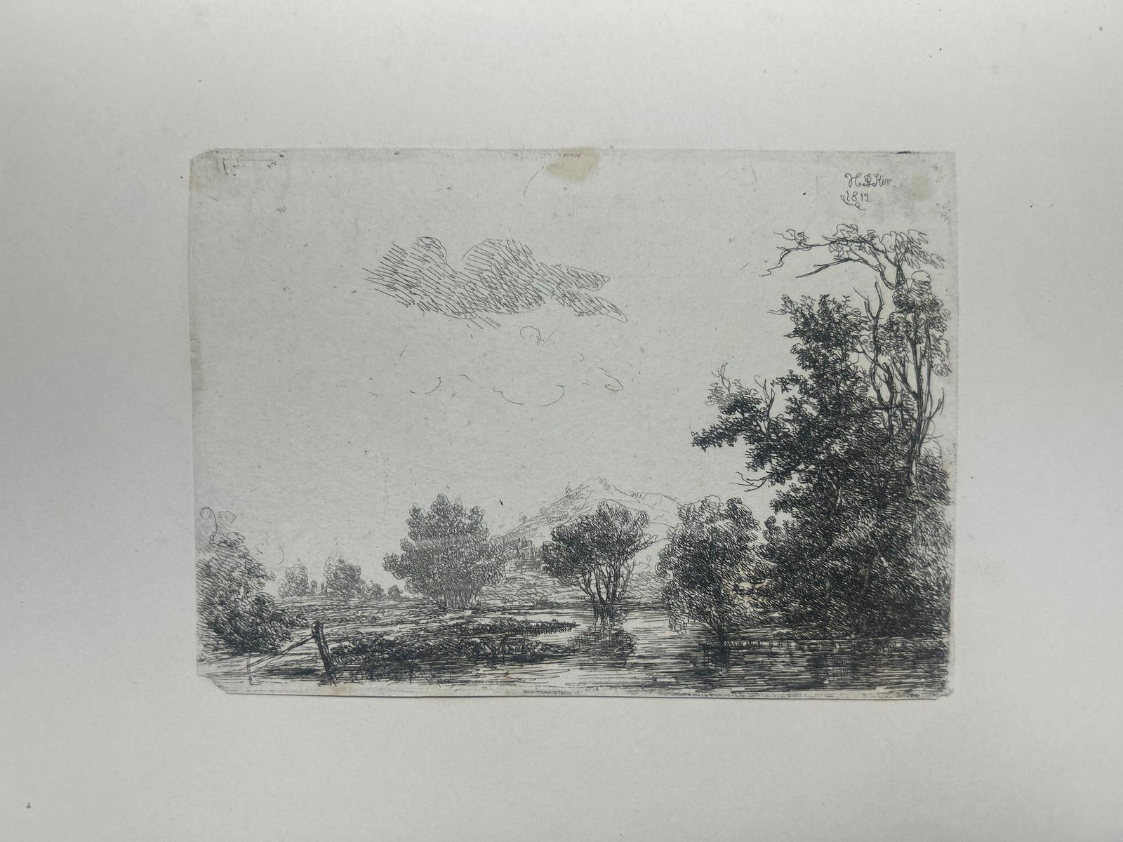 H.B. Ker (British, 1785 - 1871) Landscape c. 1812 (1 of 3)