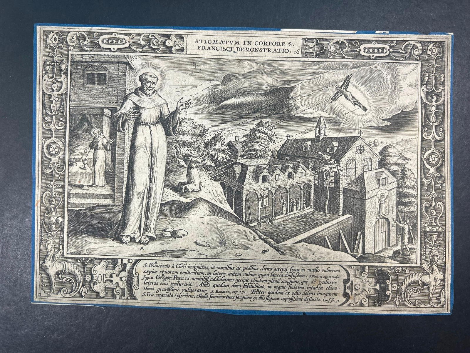 A Religious Etching by Philips Galle (1537-1612) (1 of 1)