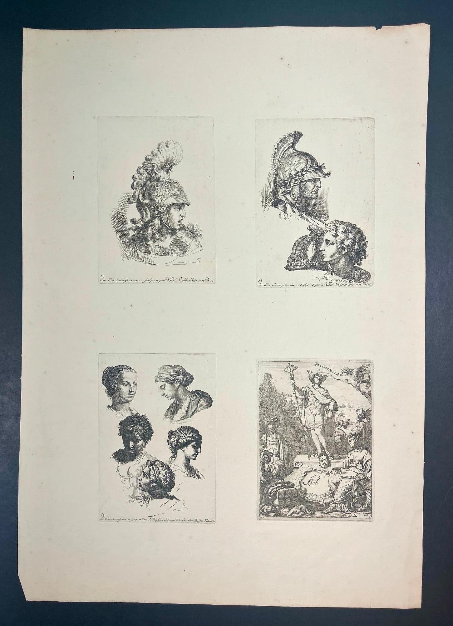 Four Engravings after Gerard de Lairesse (1 of 4)