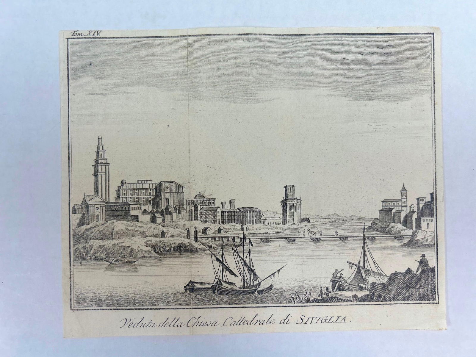 Veduta della chiesa Cattedrale di Siviglia, Albrizzi, Giambattista (1698-1777) (1 of 2)