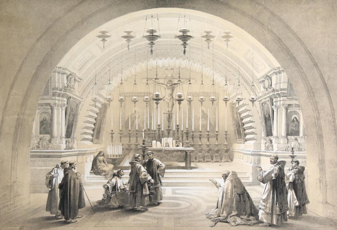 David Roberts (1796-1864) Mount Calvary (1 of 3)