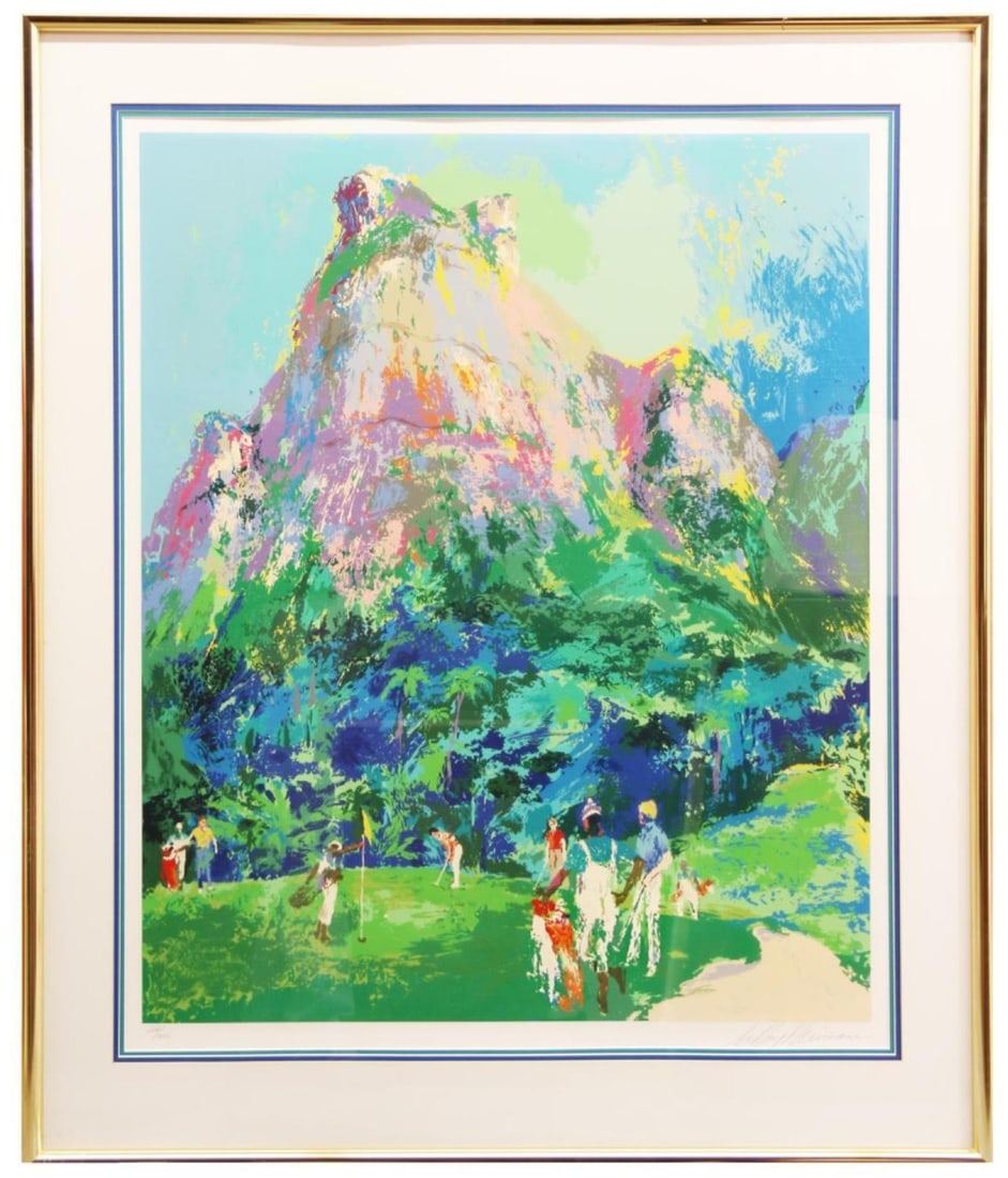 “International Golf Foursome?? Serigraph on Paper by LeRoy Neiman (1 of 7)
