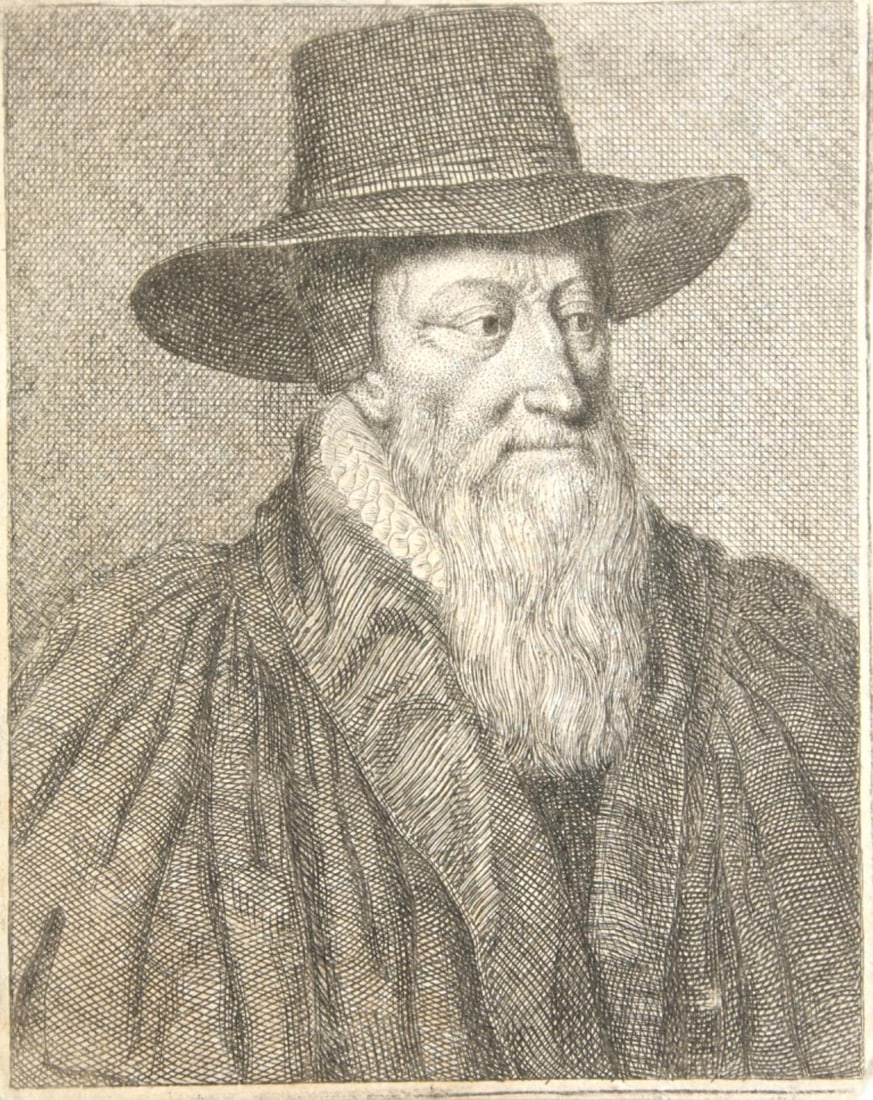 Theodore Beza (1519-1605) Engraving (1 of 2)